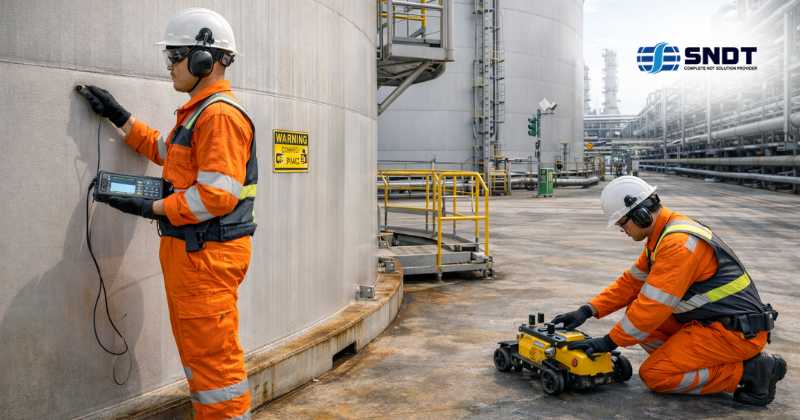 API Storage Tank Inspection Services in Singapore using advanced NDT methods for safety and compliance